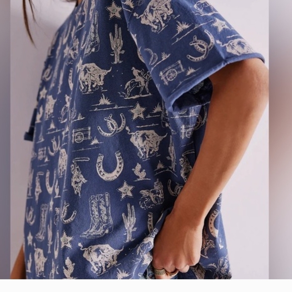 Free People Lucky Rodeo Tee - Picture 4 of 9